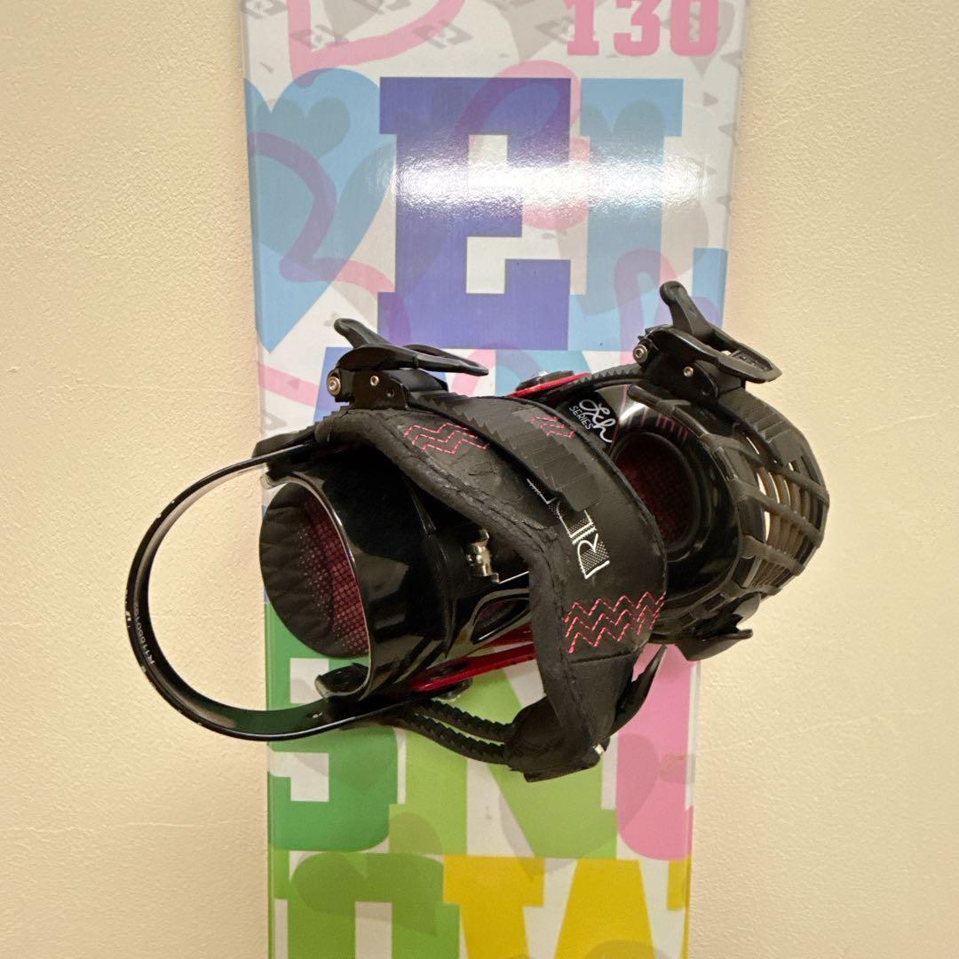 【ELAN×RIDE】初心者向けスノーボードセット　130cm×Sサイズ