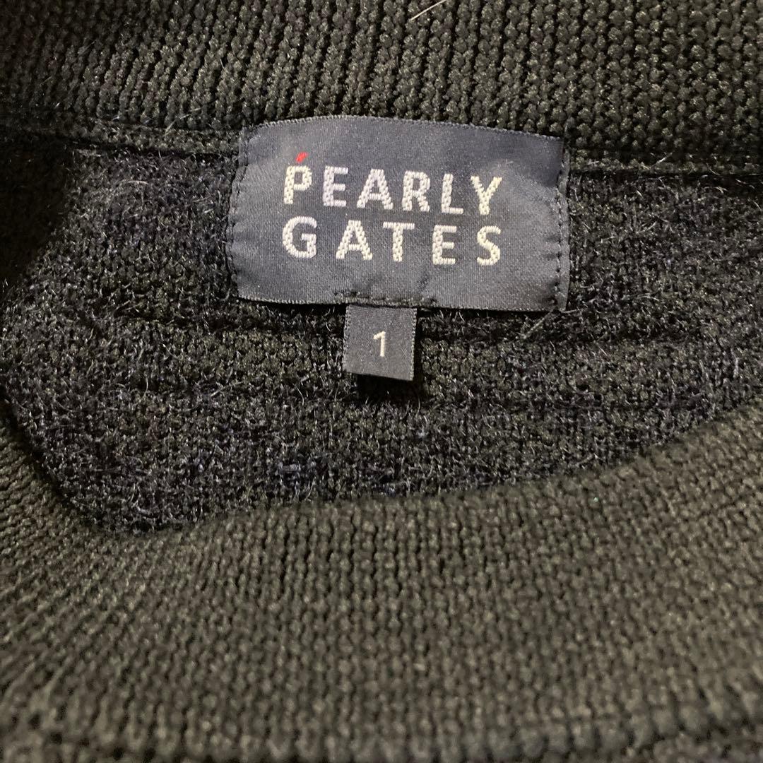 最終値下げPEARLY GATES ネイビー ラグラン　 セーター1