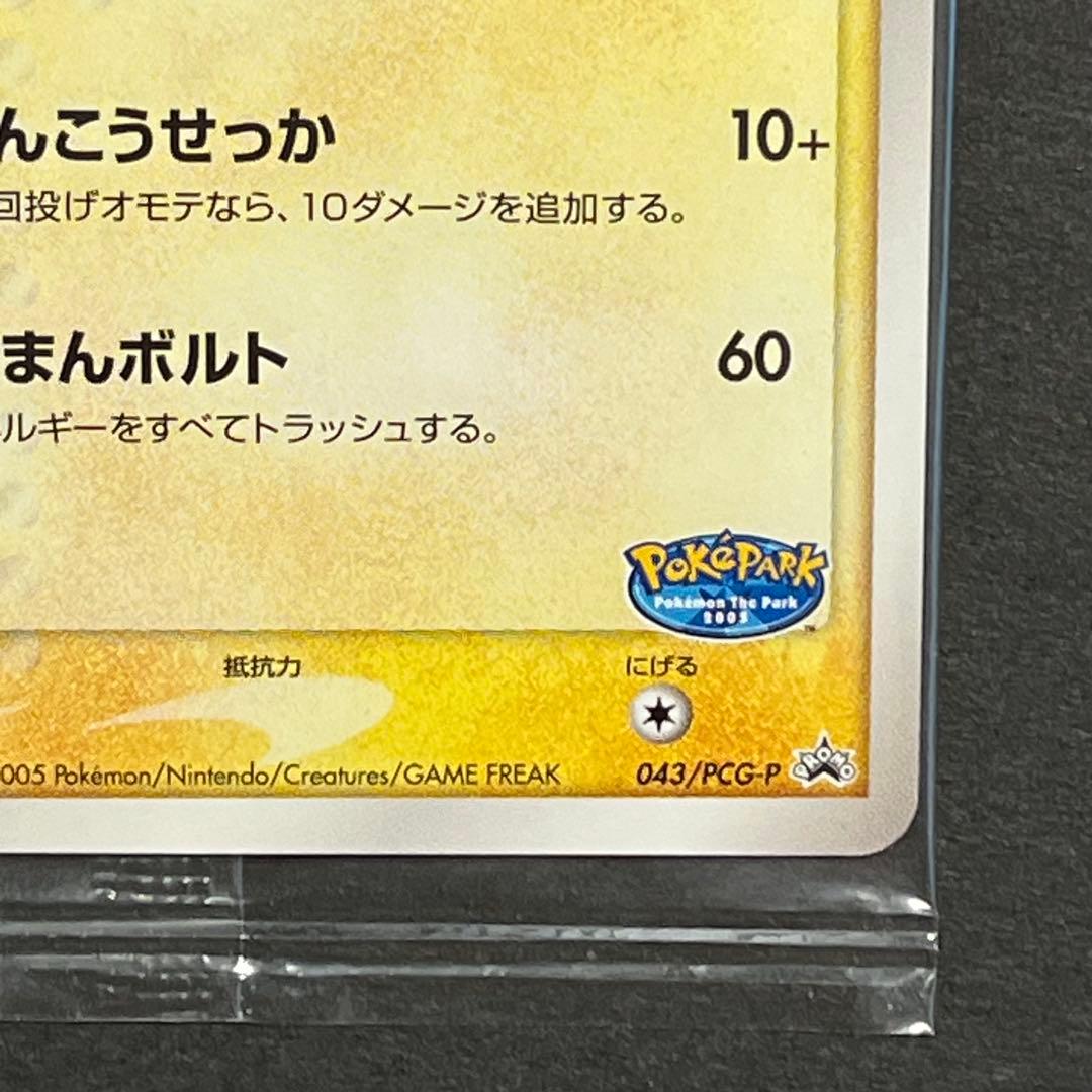『未開封』ポケパークのピカチュウ　ピカチュウの森（2005年）