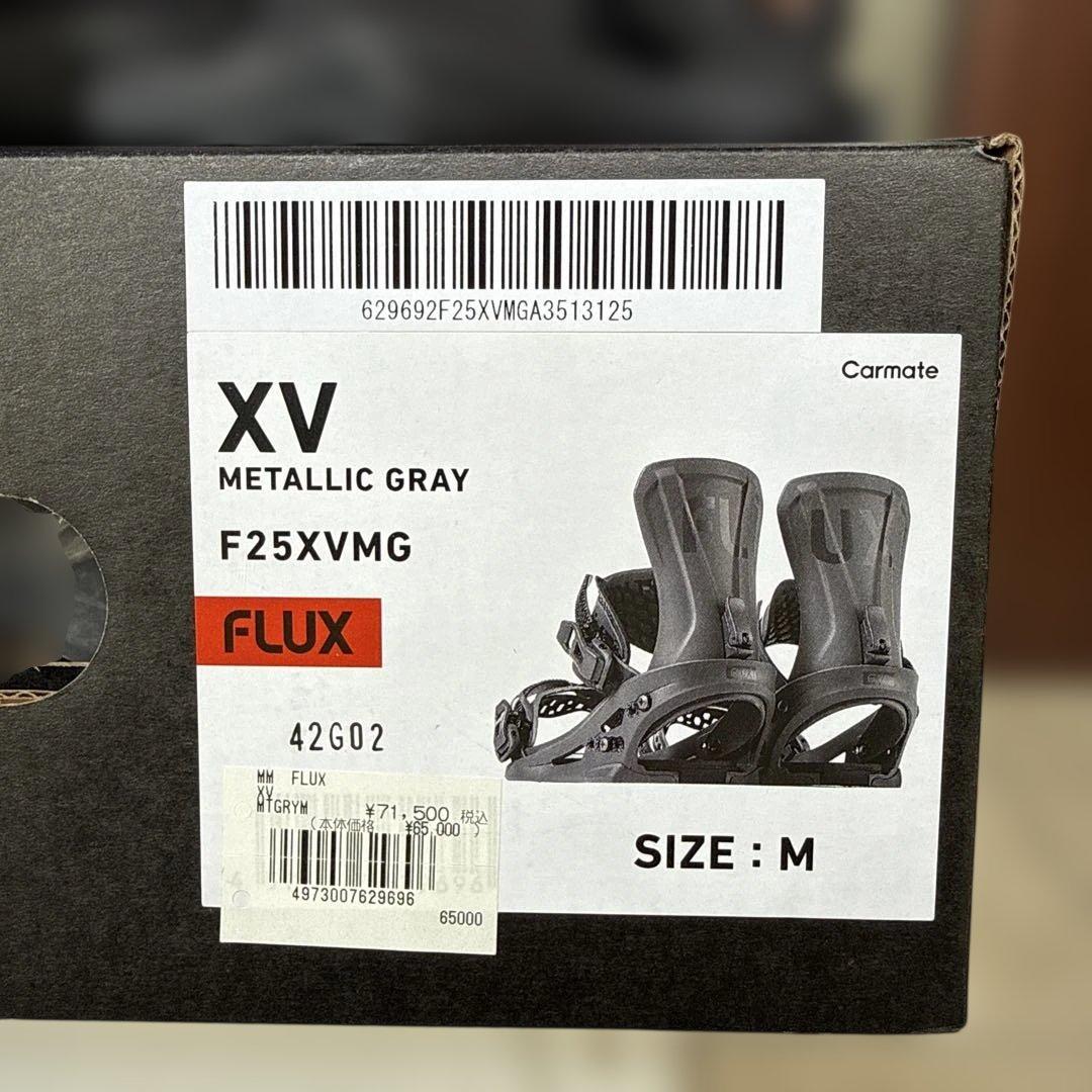 FLUX F25XVMG llic Gray ビンディング M