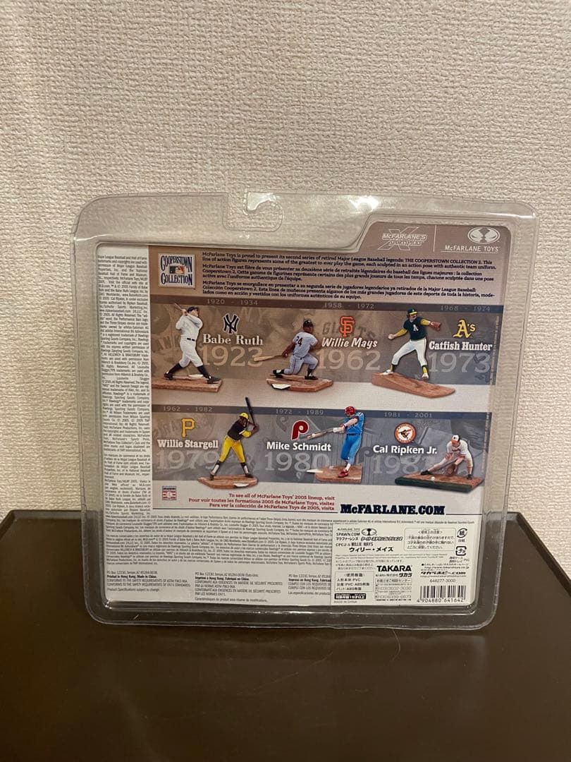 ウィリーメイズ ジャイアンツ マクファーレンフィギュアクーパーズタウンシリーズ