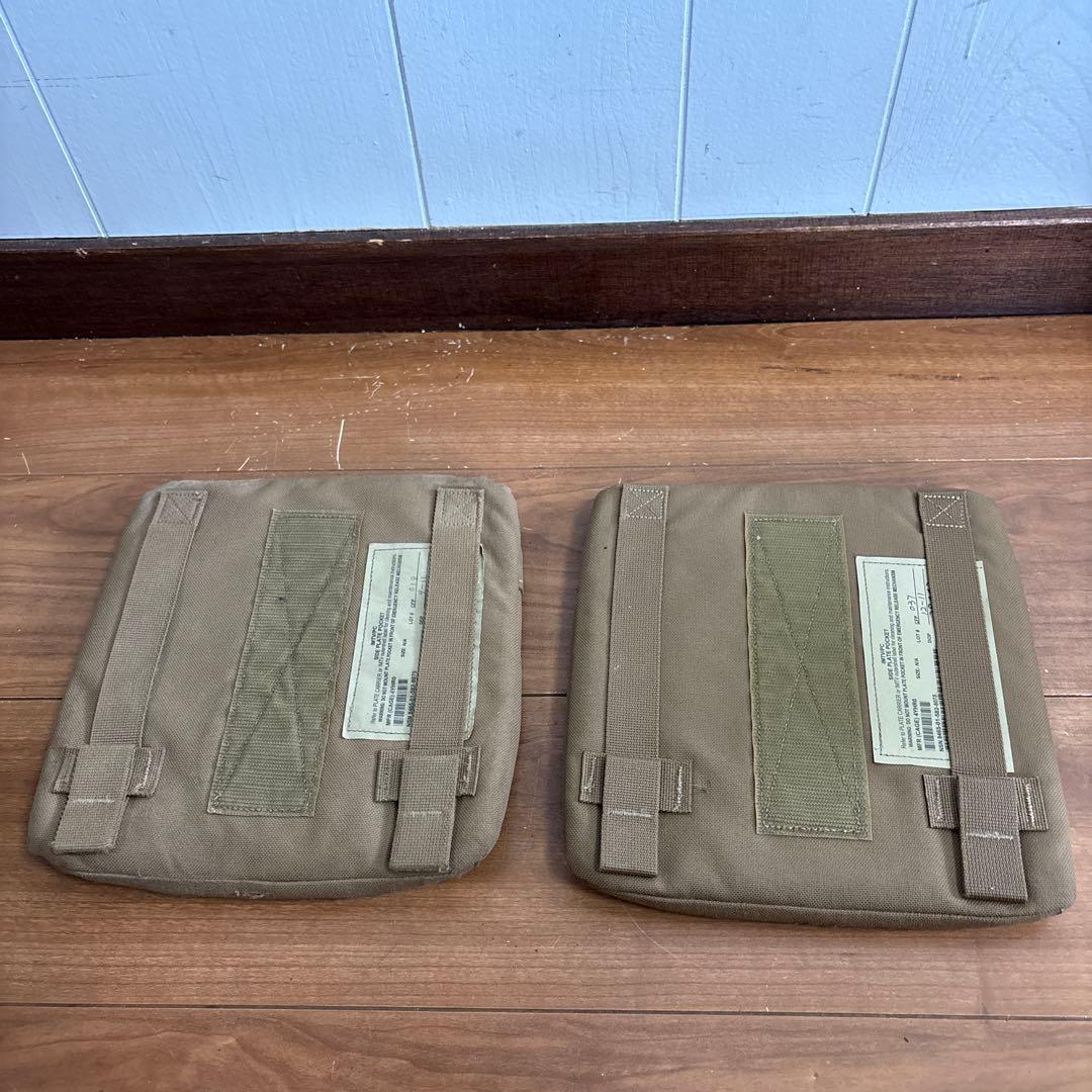 米軍　実物　IMTV SIDE PLATE POCKET ソフトアーマー入り　②