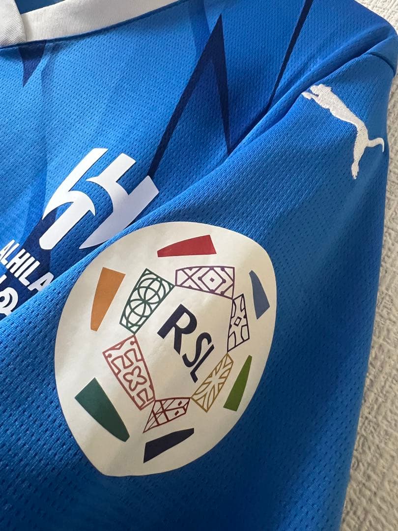 Al Hilal Puma サッカーシャツ 青　　(10 Neymar Jr.)