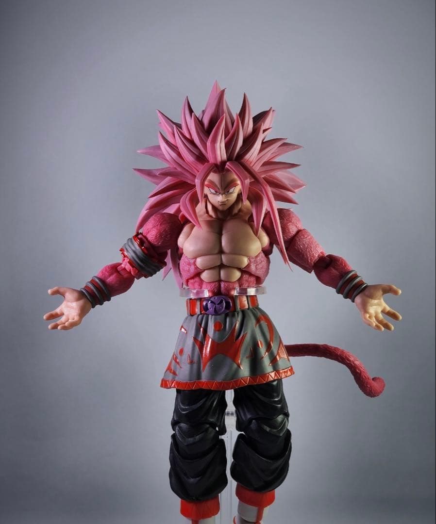 海外限定 S.H フィギュア スーパーサイヤ人5 フルパワー ゴクウブラック