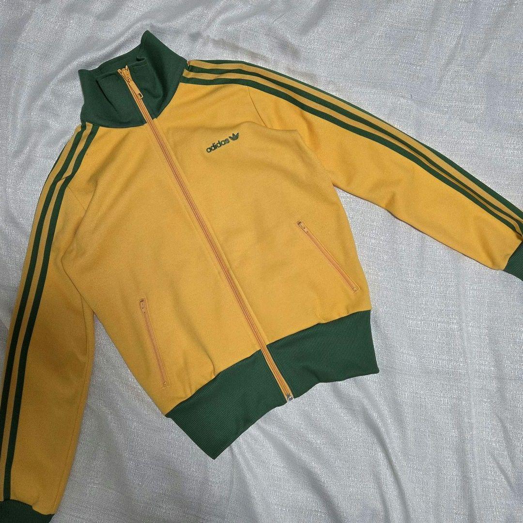 90s old adidas トラックジャケット ブラジルカラー M 小松菜奈