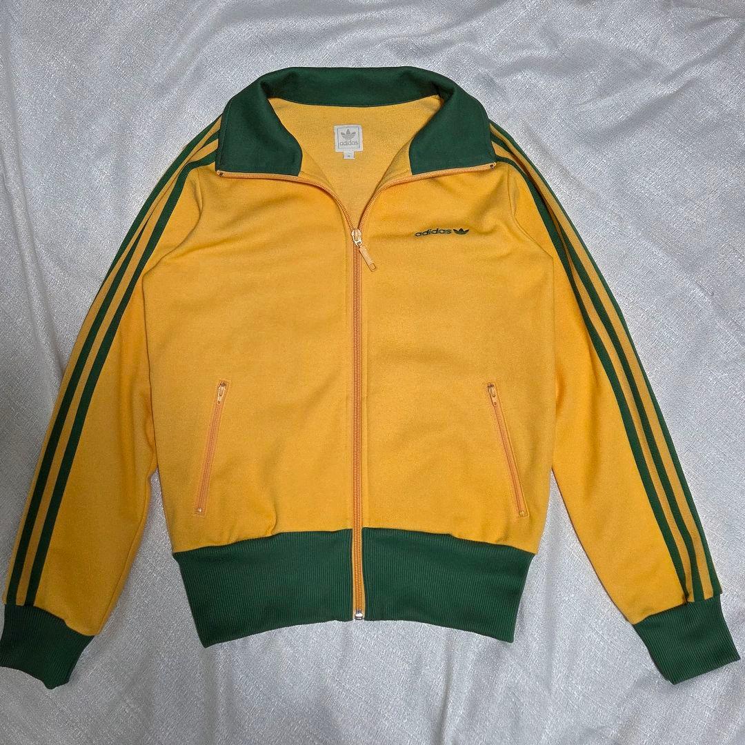 90s old adidas トラックジャケット ブラジルカラー M 小松菜奈