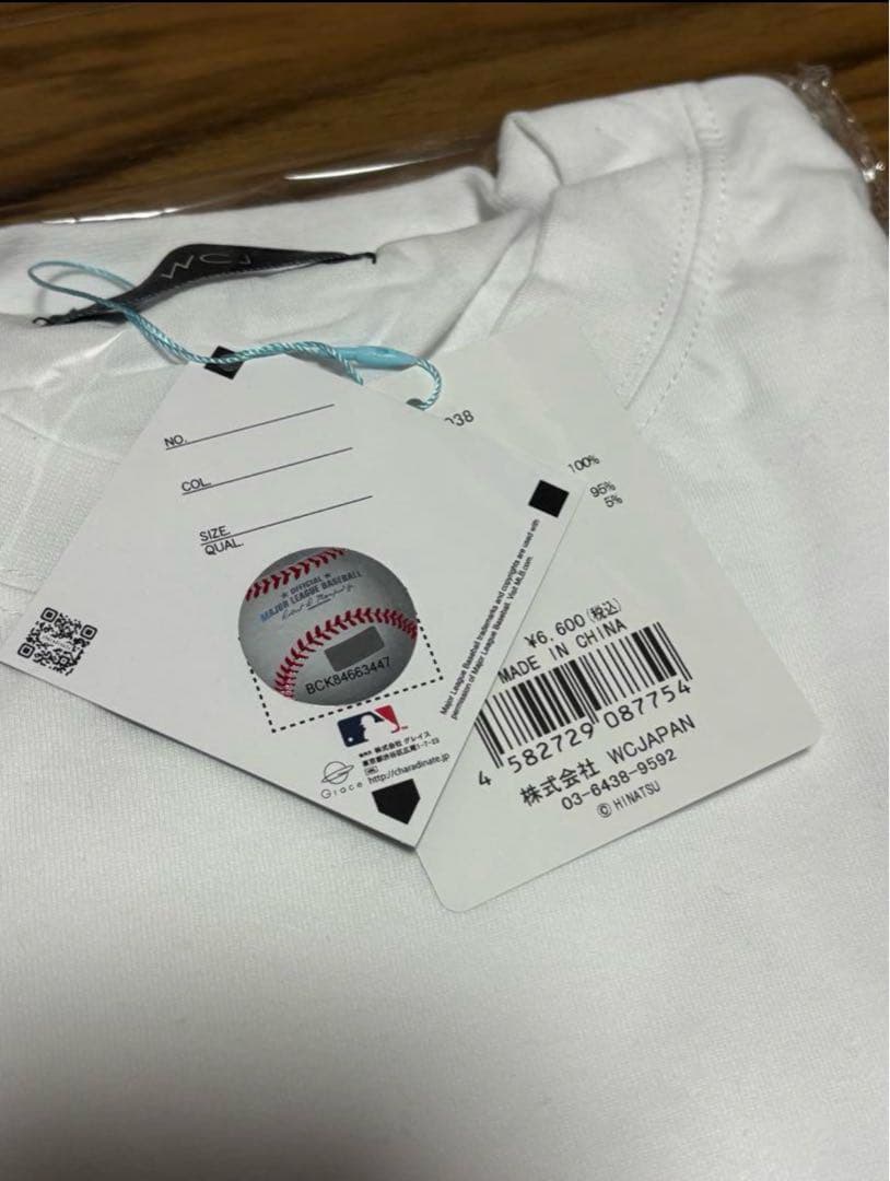 【最終値下げ】wcj シカゴ　カブス　Tシャツ　ホワイト MLB