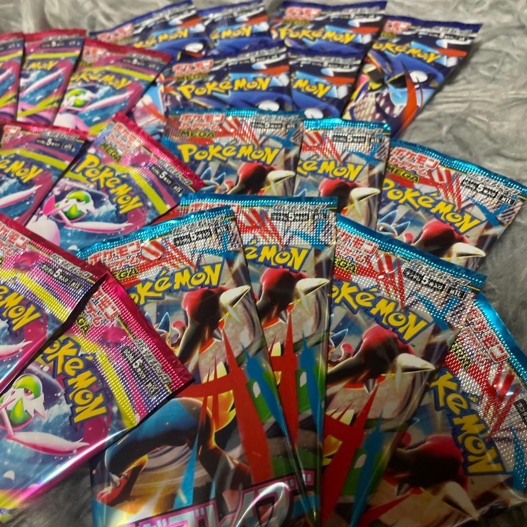 ポケモンカード ニンジャスピナーメガブレイブ　メガシンフォニア絶版パック等計30