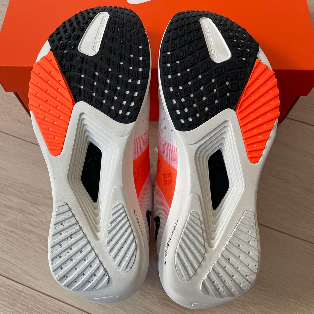 Nike Air Zoom ライバルフライ4 ホワイト/オレンジ 25.5cm