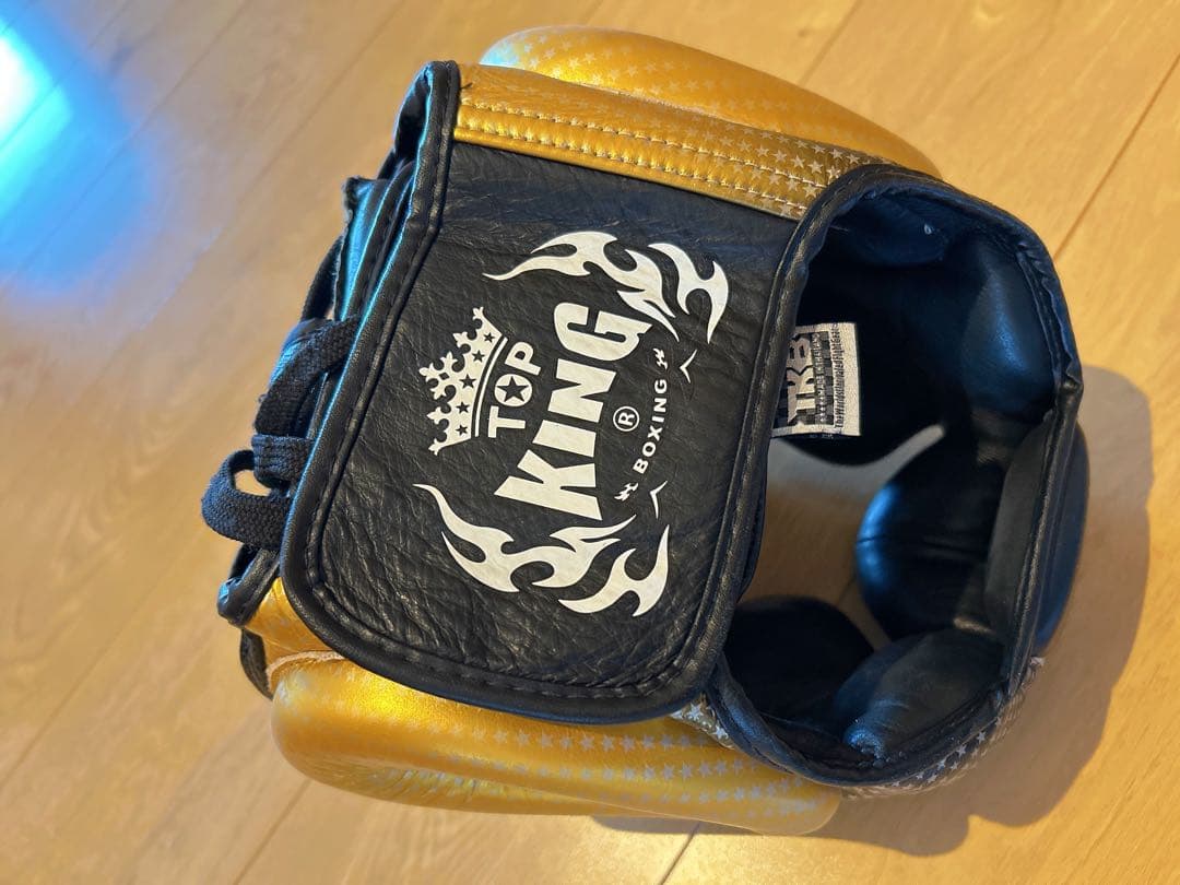 TKB TOP KING ボクシング ヘッドギア Mサイズ