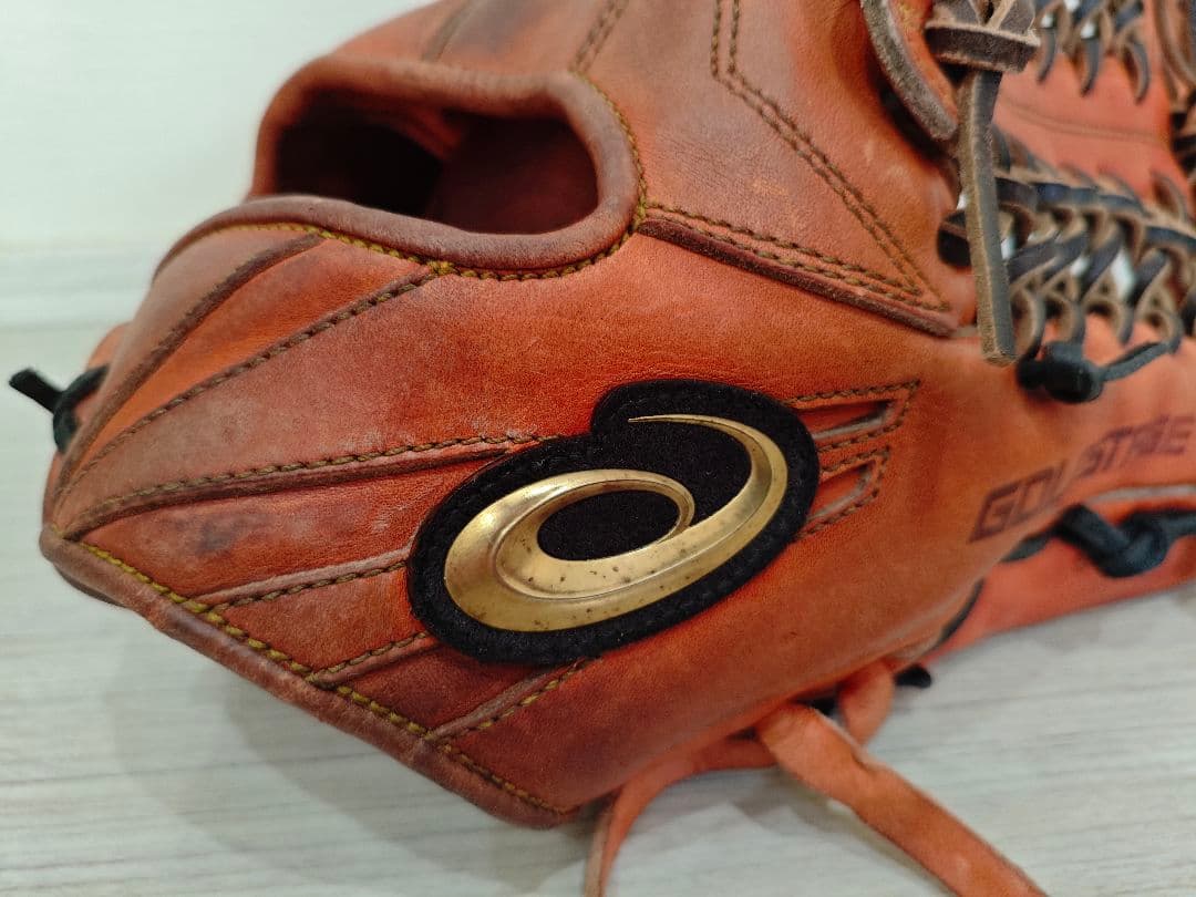 asicsゴールドステージ スピードアクセル 硬式グローブ 外野用BGH8SU
