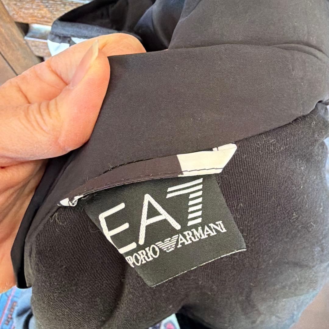 値下！！！EA7 Emporio Armani ジャケット ブラック/ホワイト