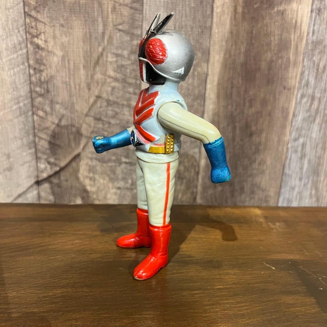 中古 仮面ライダーX ミニソフビ 昭和