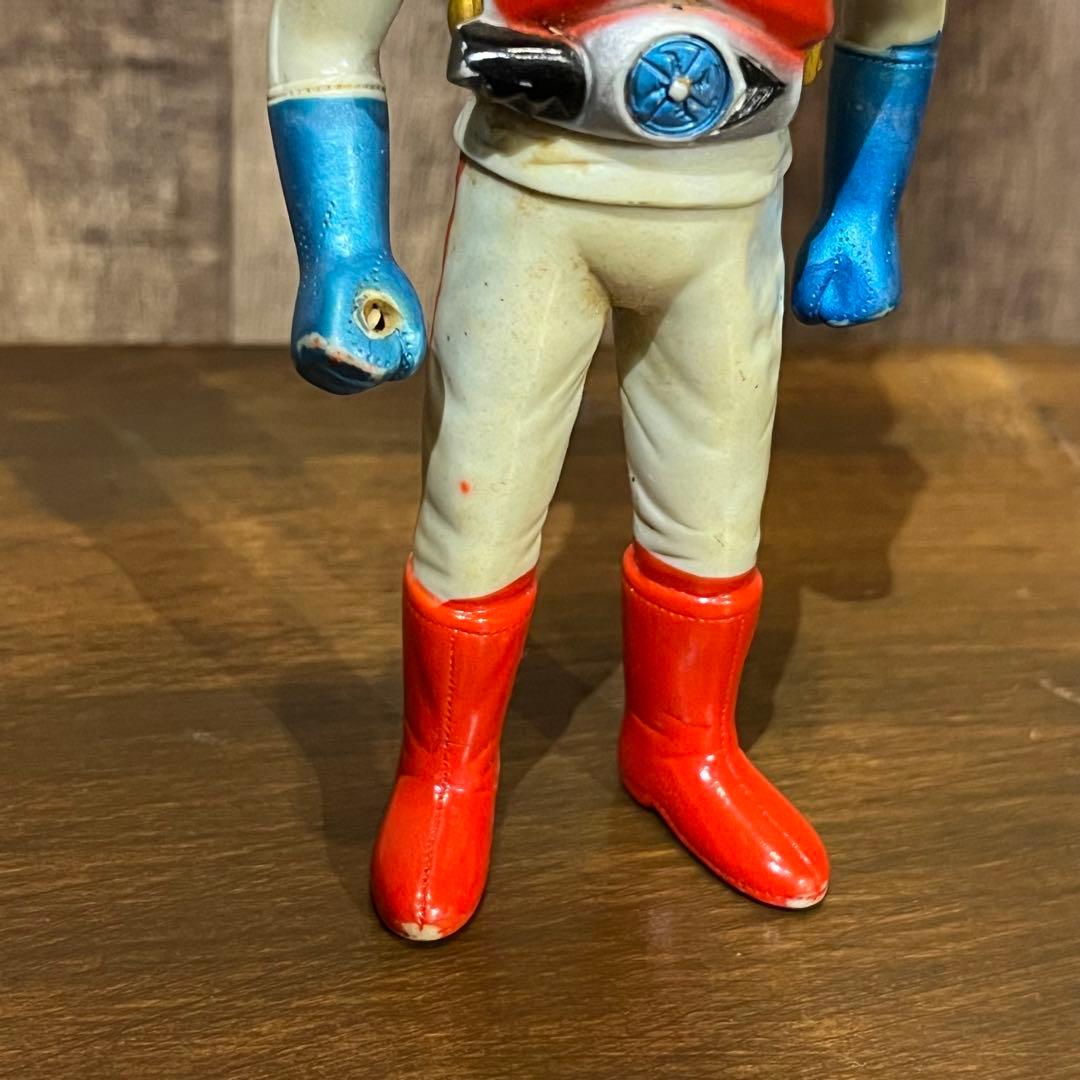 中古 仮面ライダーX ミニソフビ 昭和