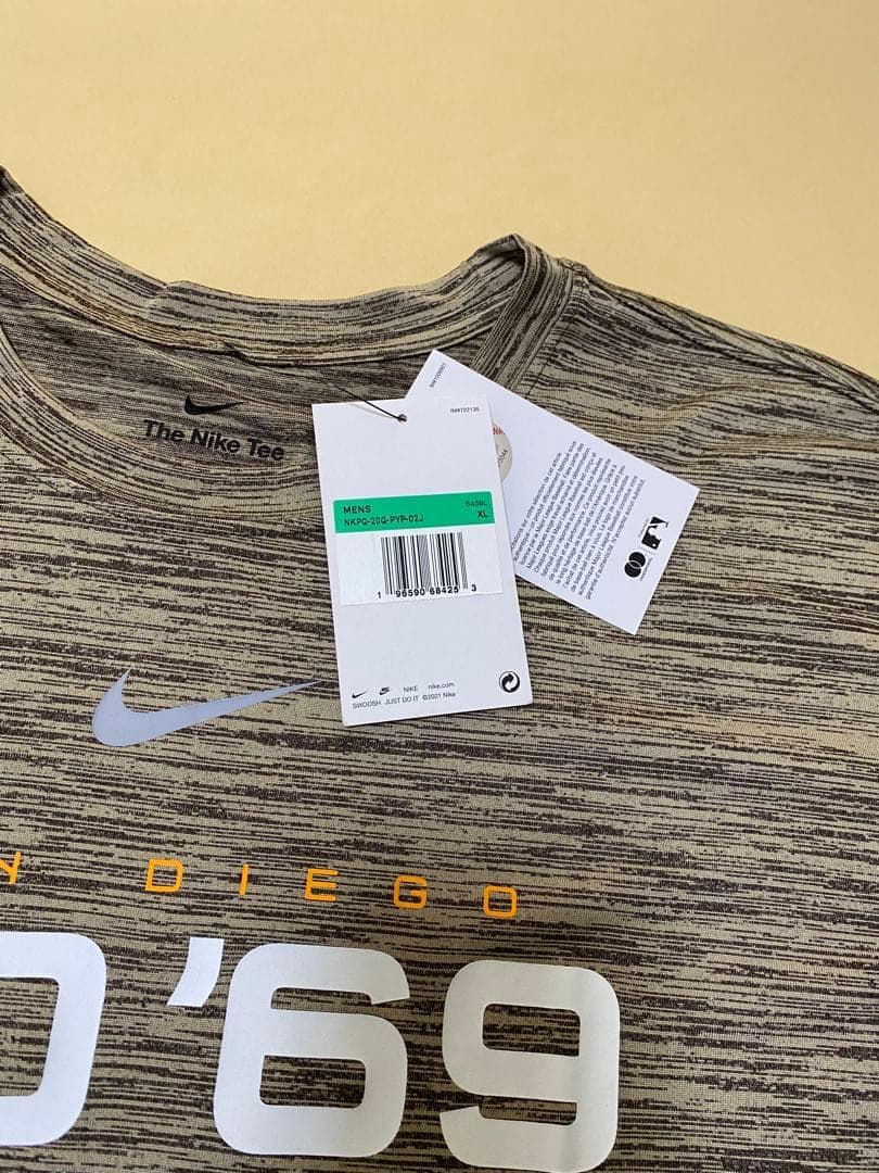 XL パドレス　ナイキ　ドライTシャツベロシティ パフォーマンス ダルビッシュ