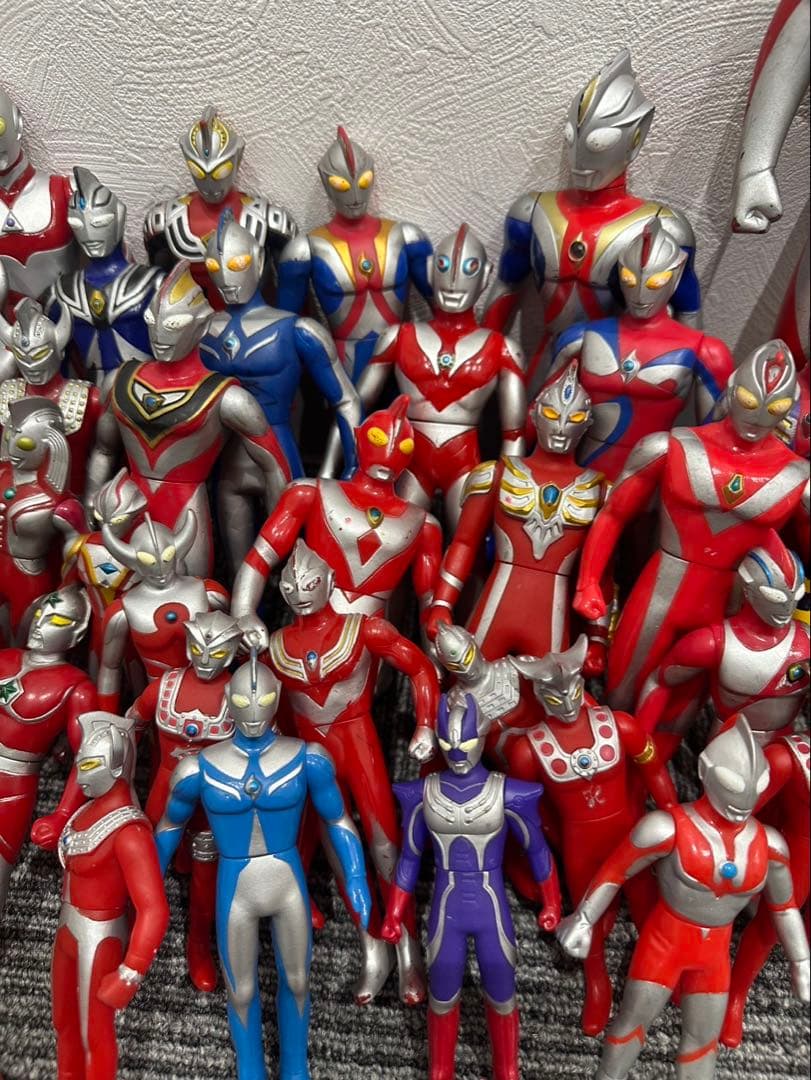 【大量引退品】ウルトラマン ソフビ まとめ売り
