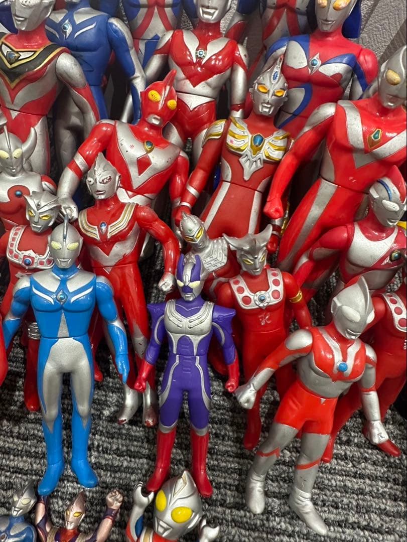 【大量引退品】ウルトラマン ソフビ まとめ売り
