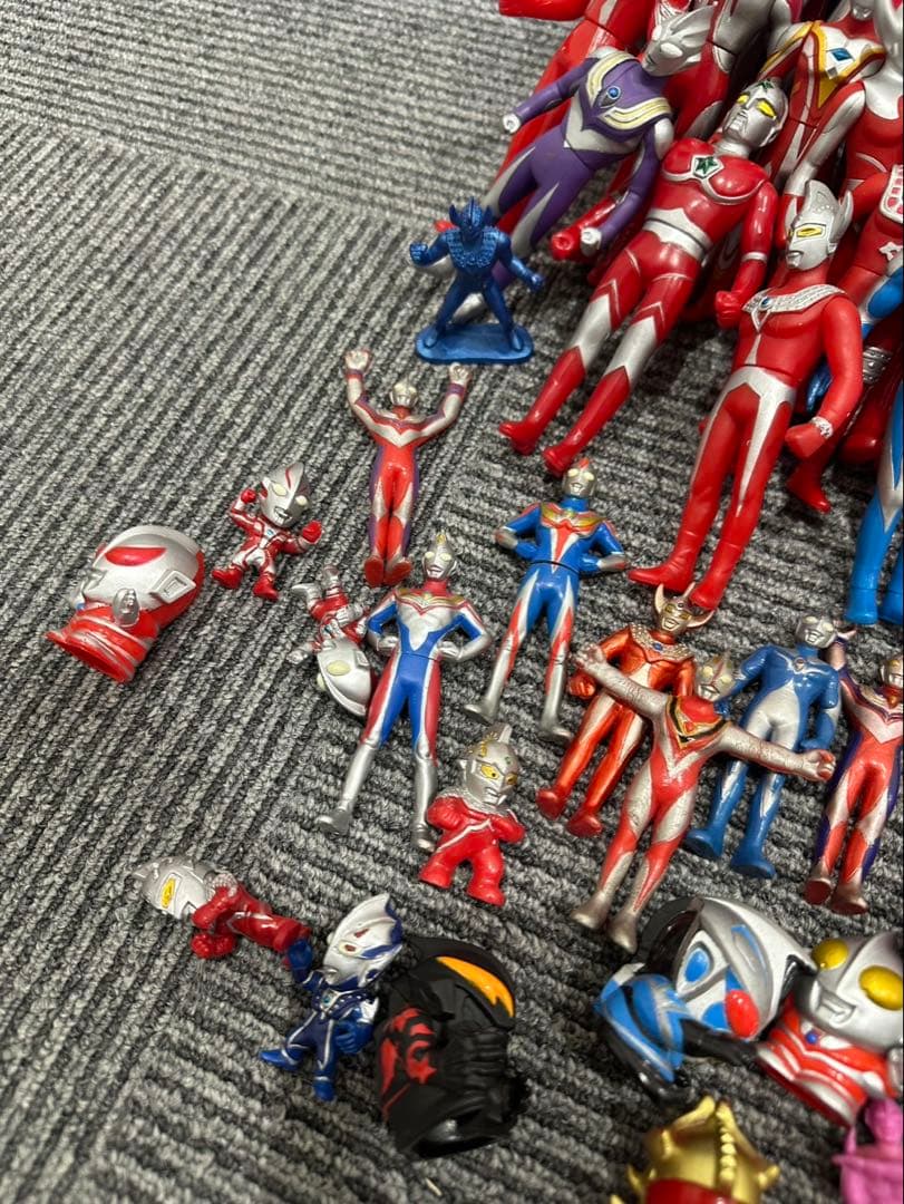 【大量引退品】ウルトラマン ソフビ まとめ売り