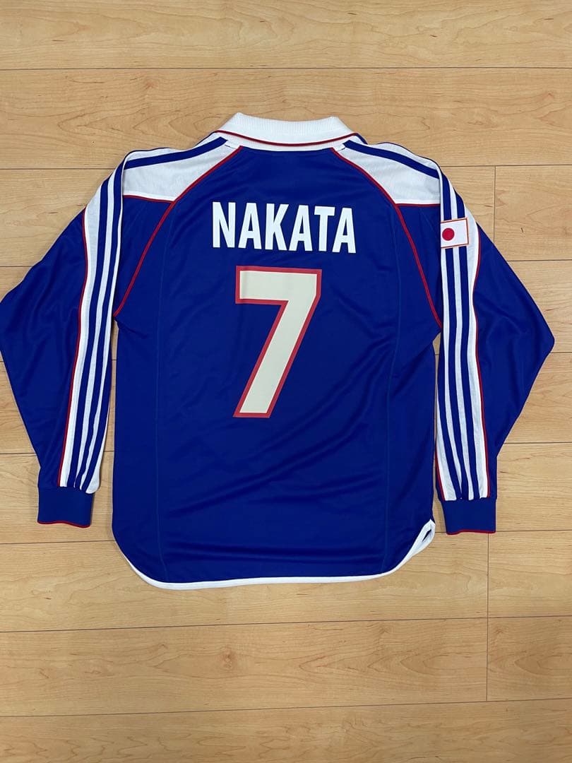 日本代表ユニフォーム 2001年コンフェデレーションズカップ 中田英寿 #7 Ｌ