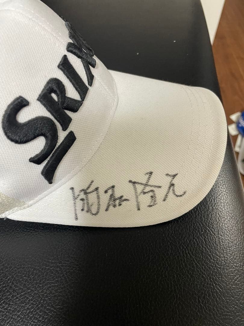Srixon サイン入りキャップとバイザーセット3点