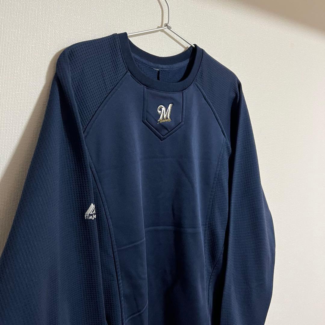 美品　ミルウォーキー　ブルワーズ　シャツ