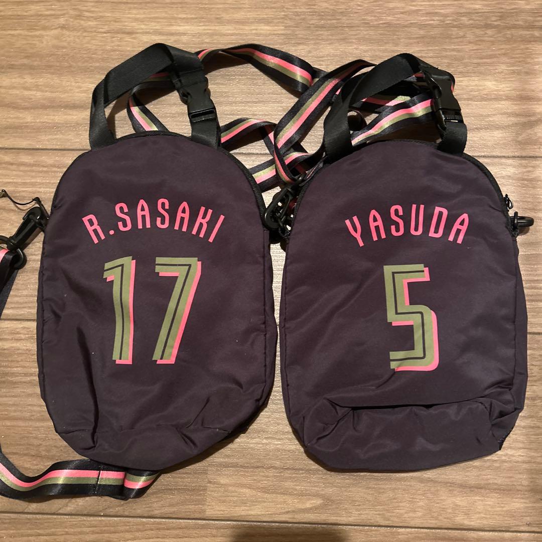 Marines 応援バッグ R. SASAKI 17 YASUDA 5