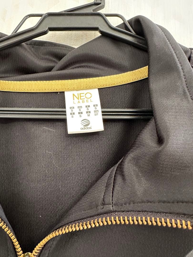 adidas NEO LABEL ジャージジャケット M 黒