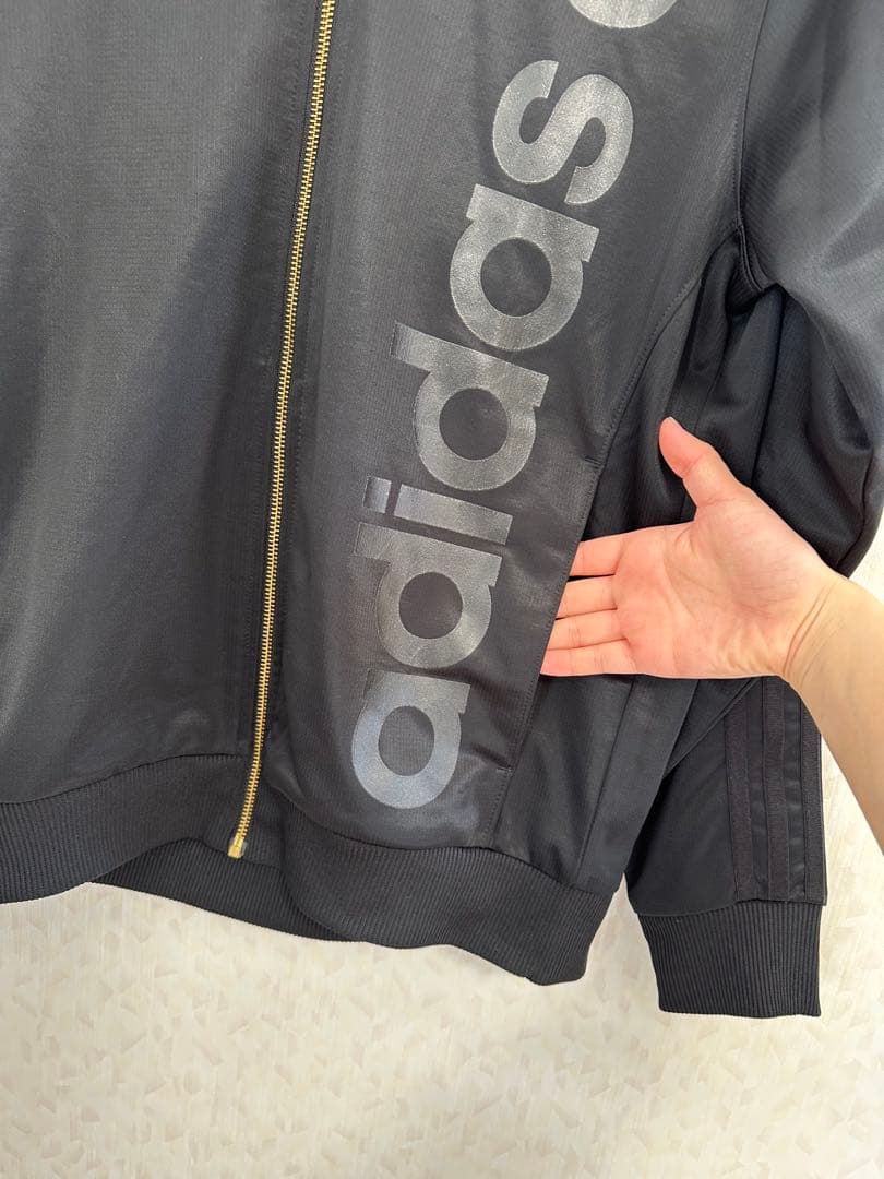 adidas NEO LABEL ジャージジャケット M 黒