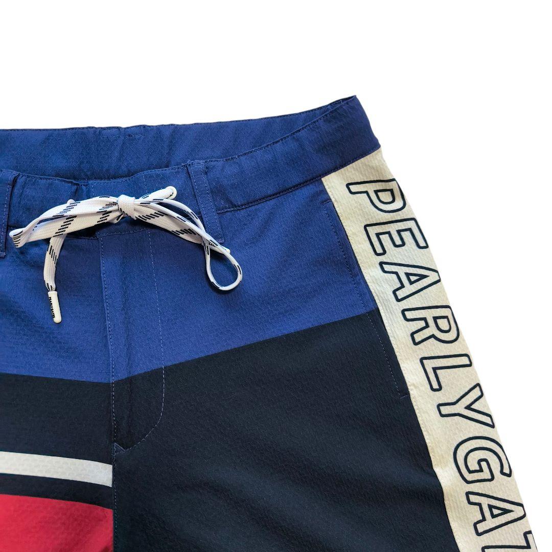 パーリーゲイツ ハーフパンツ メンズ サイズ4 ストレッチ ゴルフウェア 夏用