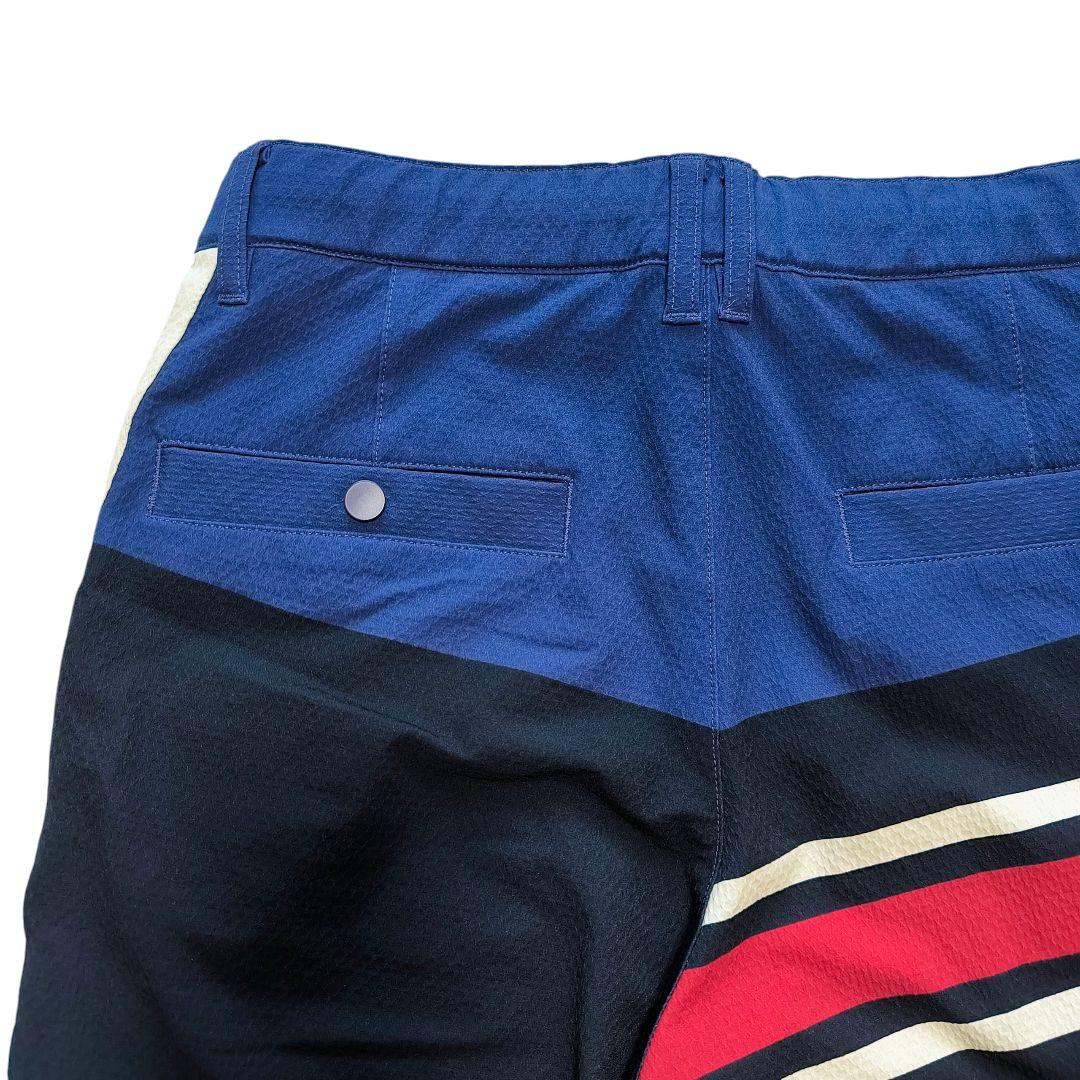 パーリーゲイツ ハーフパンツ メンズ サイズ4 ストレッチ ゴルフウェア 夏用