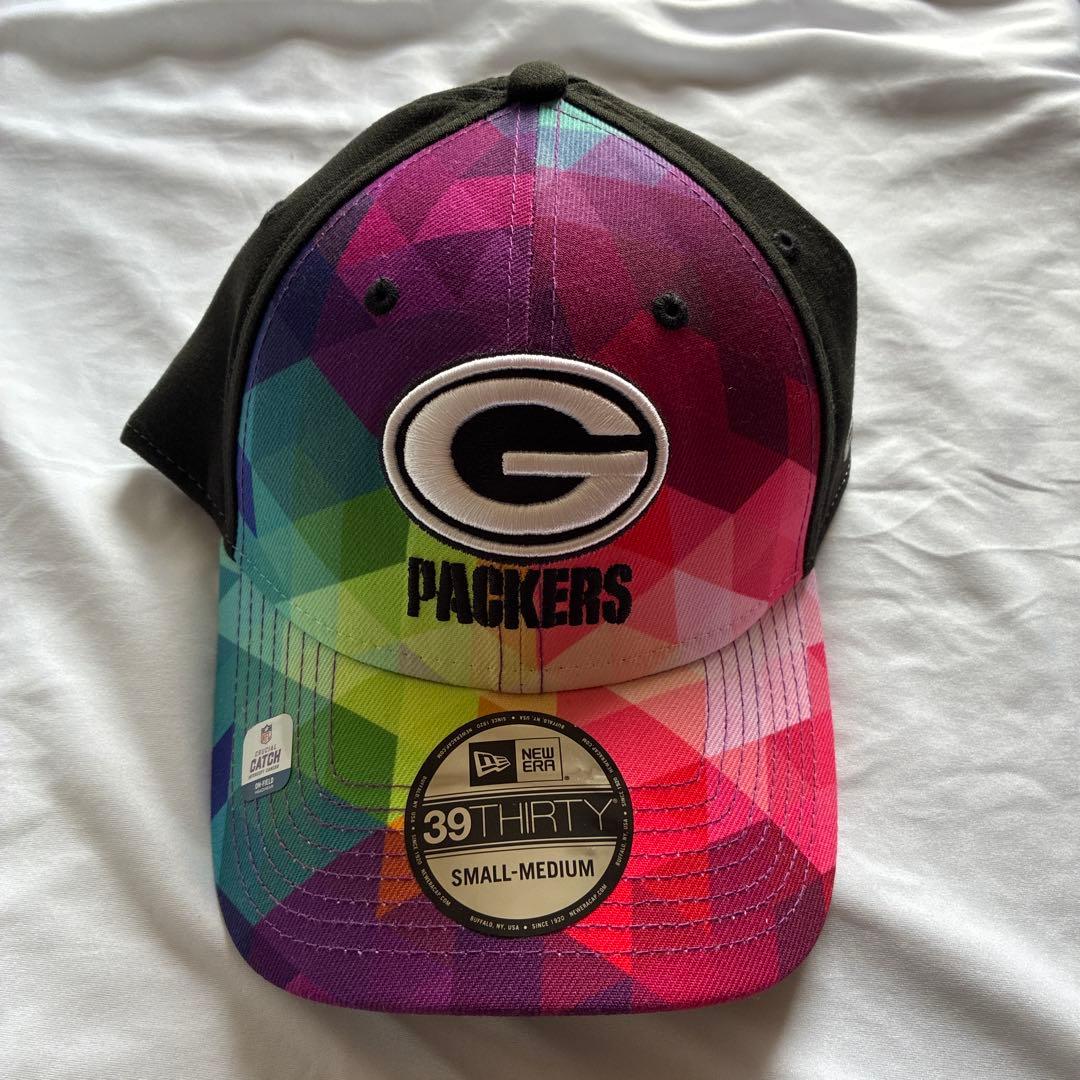 値下げ 新品未使用 S/M NFL パッカーズ ニューエラキャップ