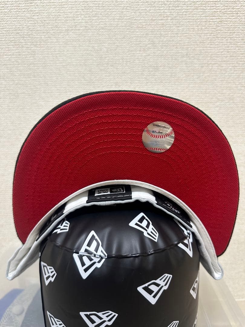 ニューエラ59fifty ヒューストン・アストロズSoft Gray×Black