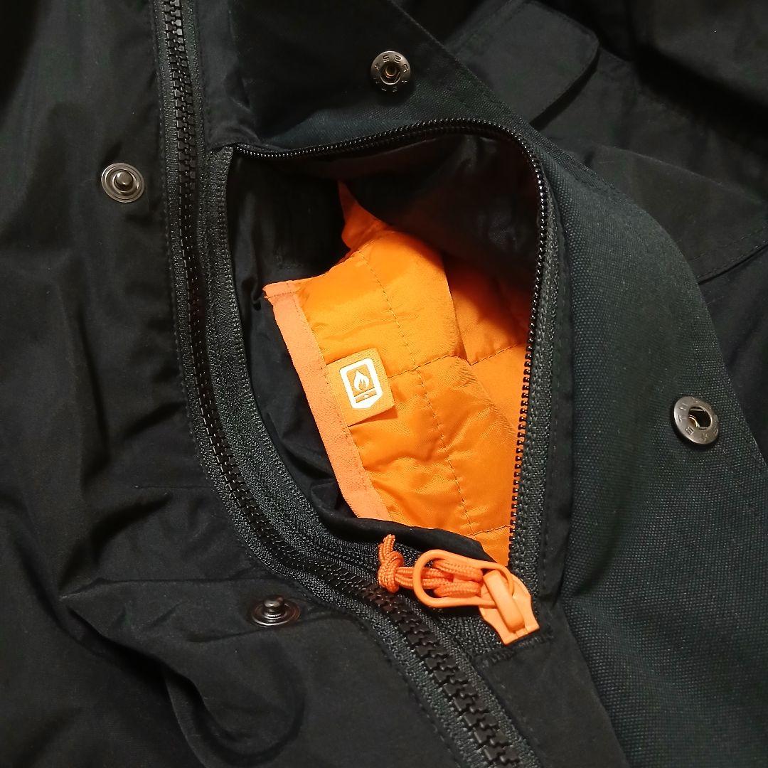 【極美品】BURTON サーモライト フードライナースノボジャケット ラバーロゴ