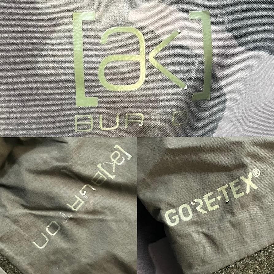 【AK】Burton M 2L SWASH JK　M スノボウェア　カモ 迷彩