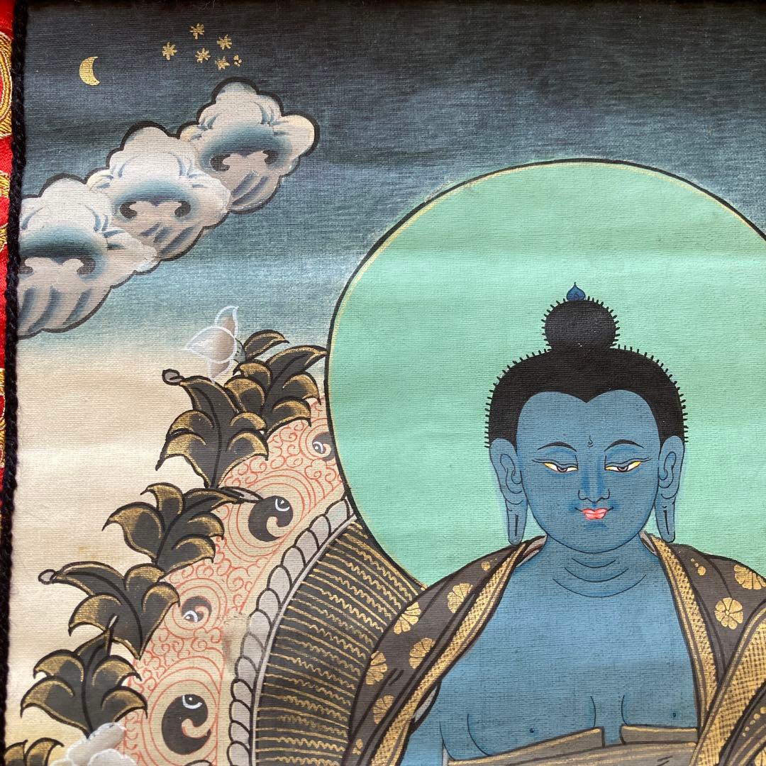 タンカペイント　釈迦牟尼仏陀