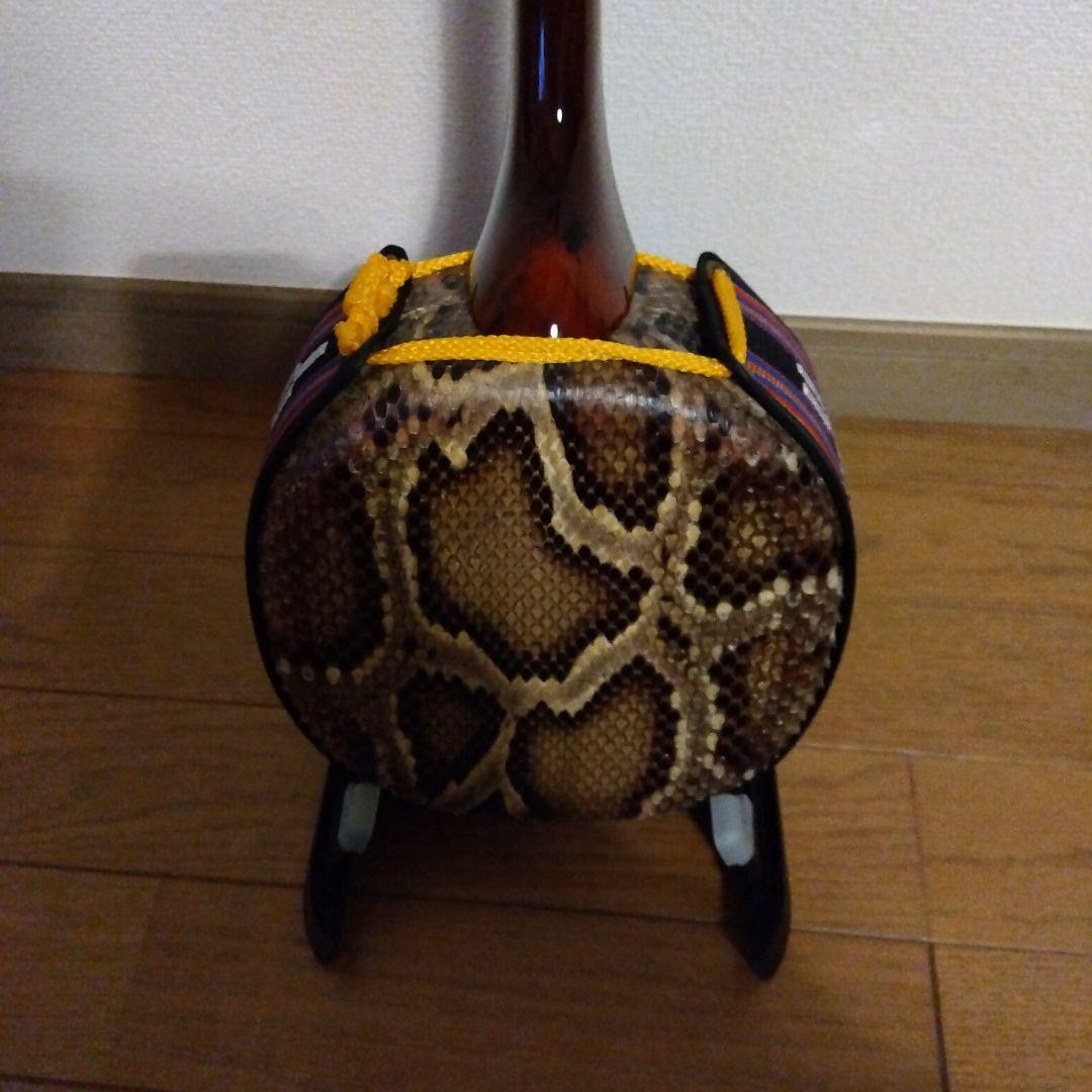 値下げ。三線 本体 　真壁型　八重山くるち　本皮