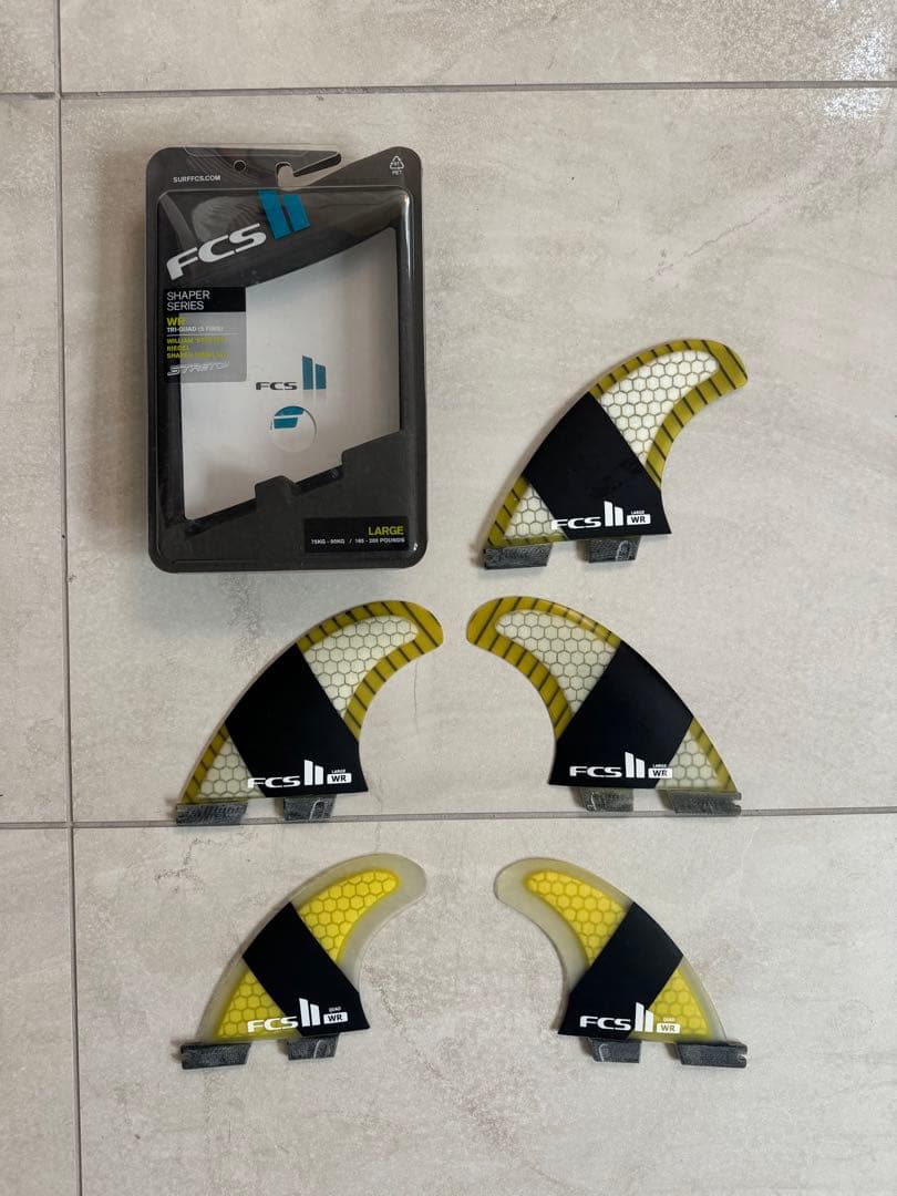 FCS2 WR Stretch 5FIN Tri&Quad﻿ SF4 5フィン