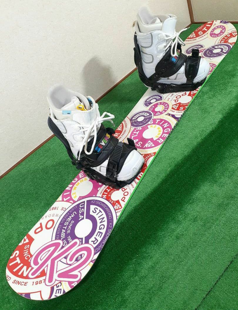 ボードK2 × ビンディングSEVENS × ブーツBURTON