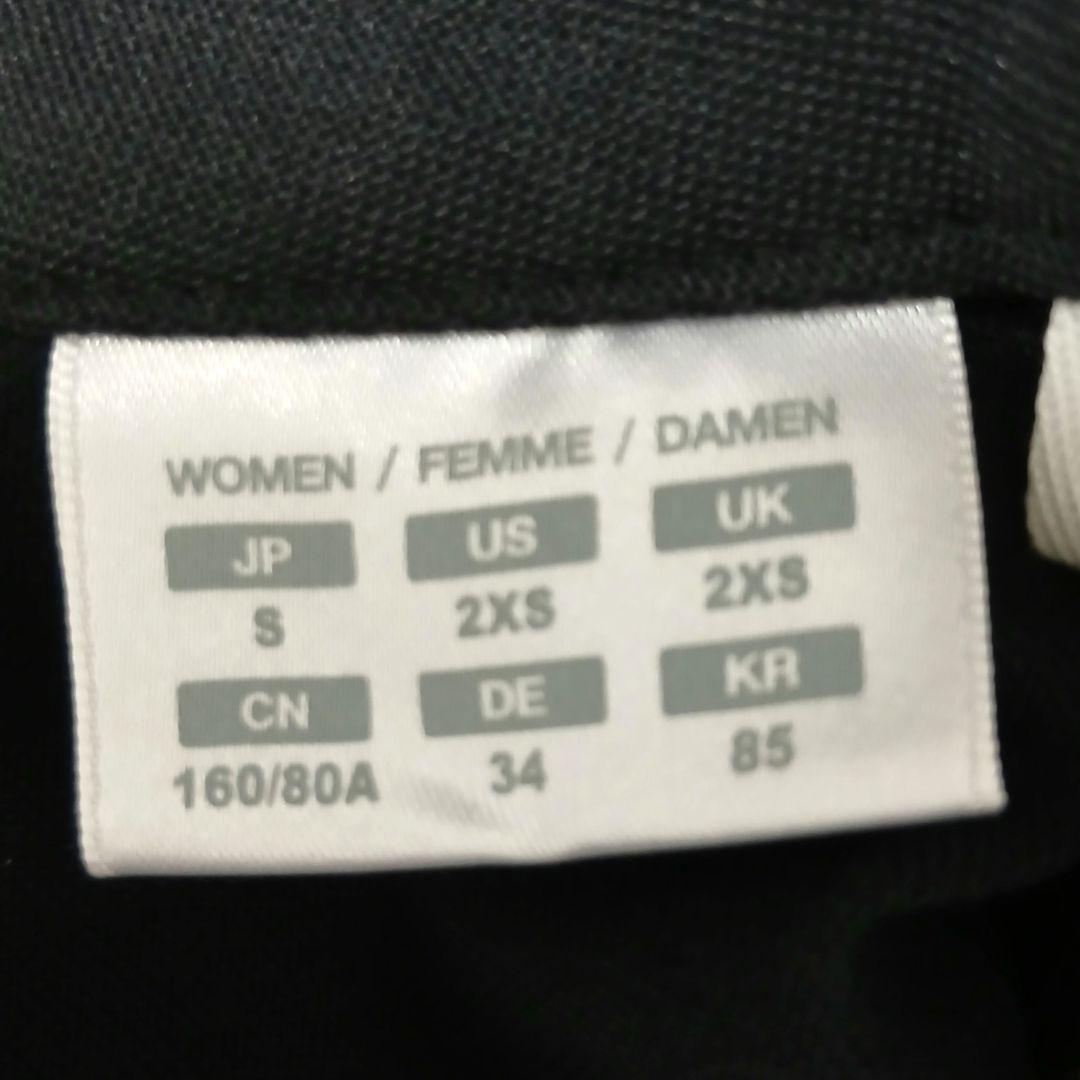デサントゴルフ　レディース　ワンピース　半袖　ブラック　S　DESCENTE
