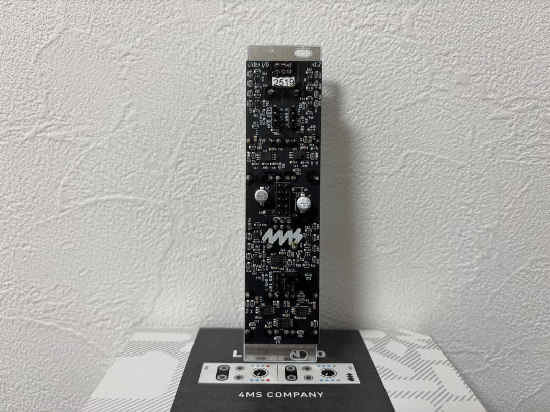 4ms Listen IO ユーロラック モジュラーシンセ