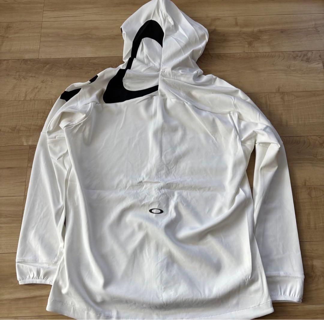 新品　オークリー　メンズ　トレーニングジャケット　ストレッチ　フード　XL