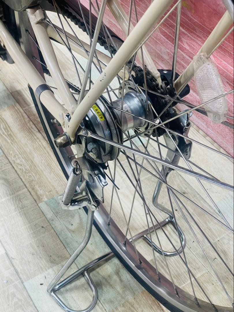 ZK3495 電動自転車 ヤマハ ママチャリタイプ 26インチ 送料無料