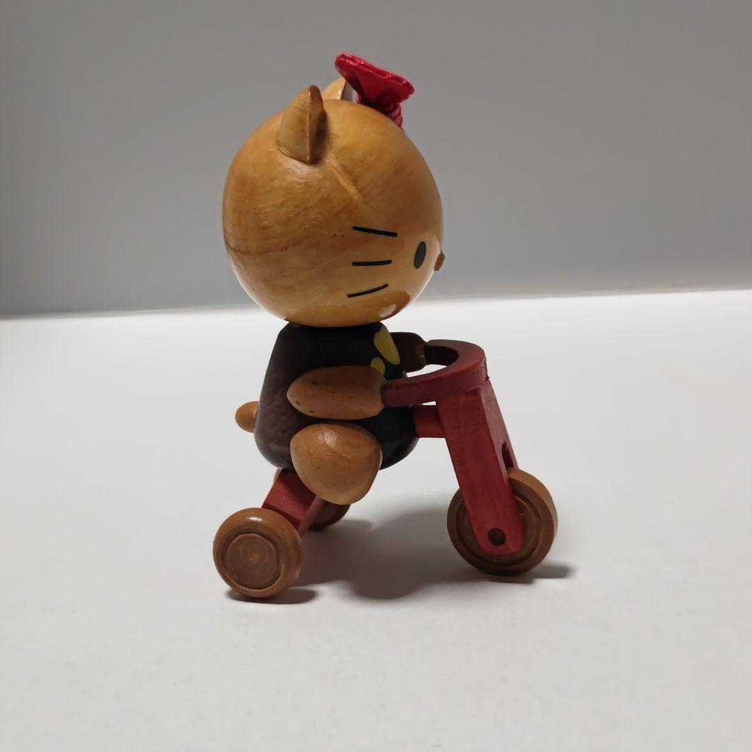 《激レア》ハローキティ ウッドコレクション◇木製 置物3点セット◇2000年製◇
