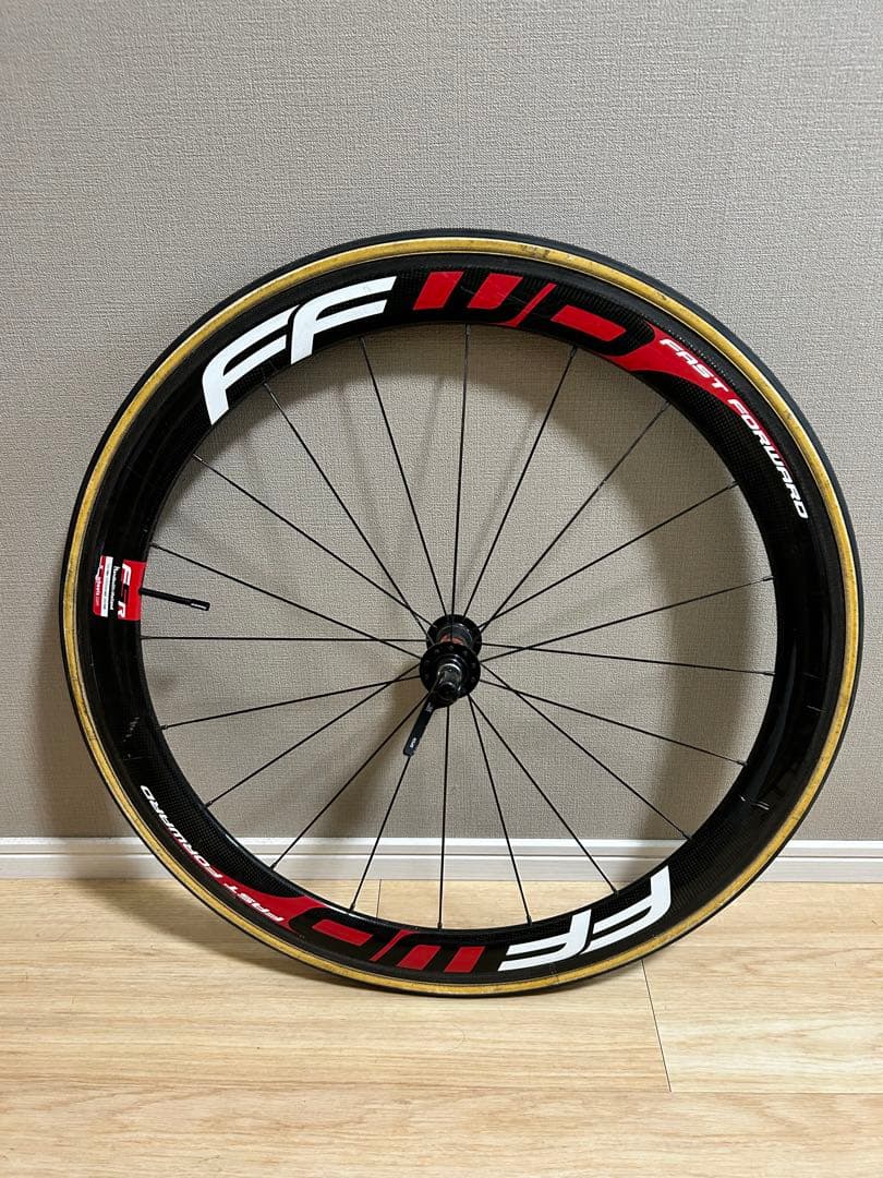 FFWD EASTON カーボンホイールセット シマノフリー チューブラー
