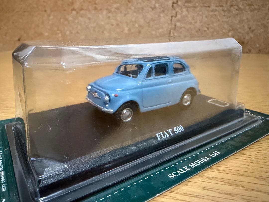 【未開封】FIAT500他　20世紀の名車コレクション　7台セット　1/43