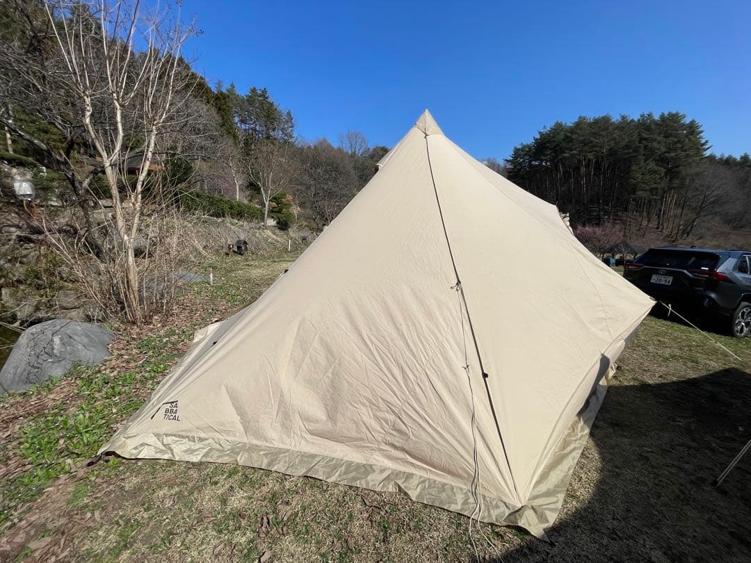 SABBATICAL モーニンググローリー　インナーテント　ポールセット