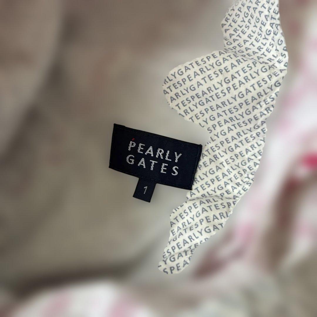 PEARLY GATES フラワーパターンパンツ