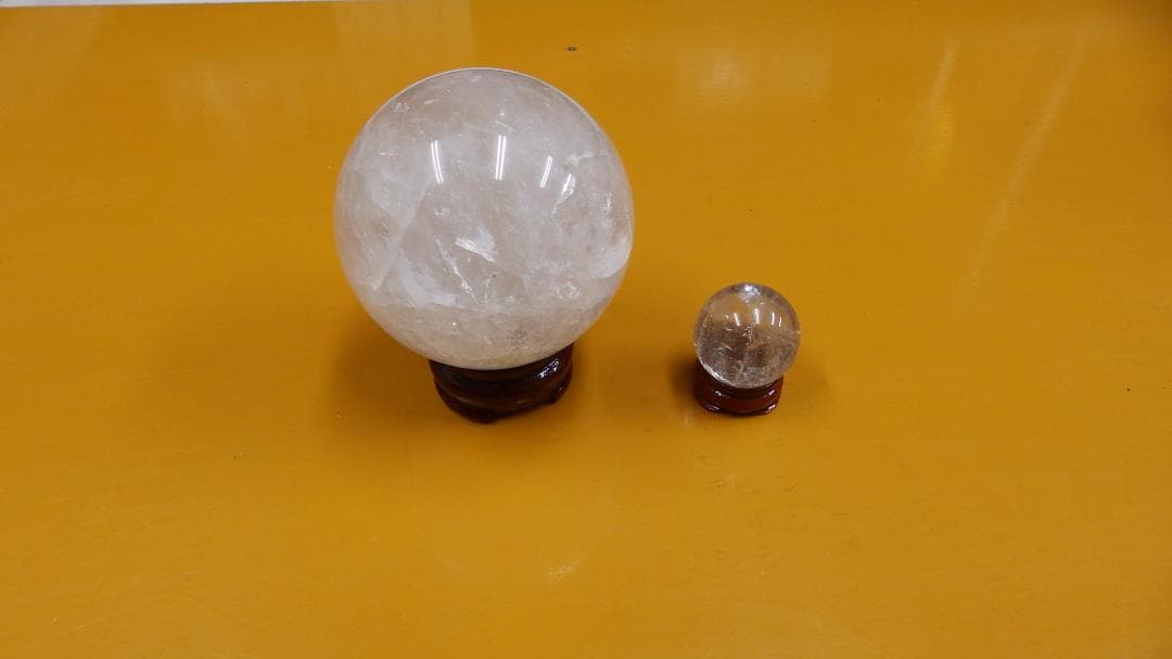 水晶玉　丸玉