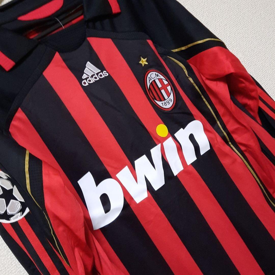 #22カカAC Milan Kaka 07/08長袖ユニフォーム