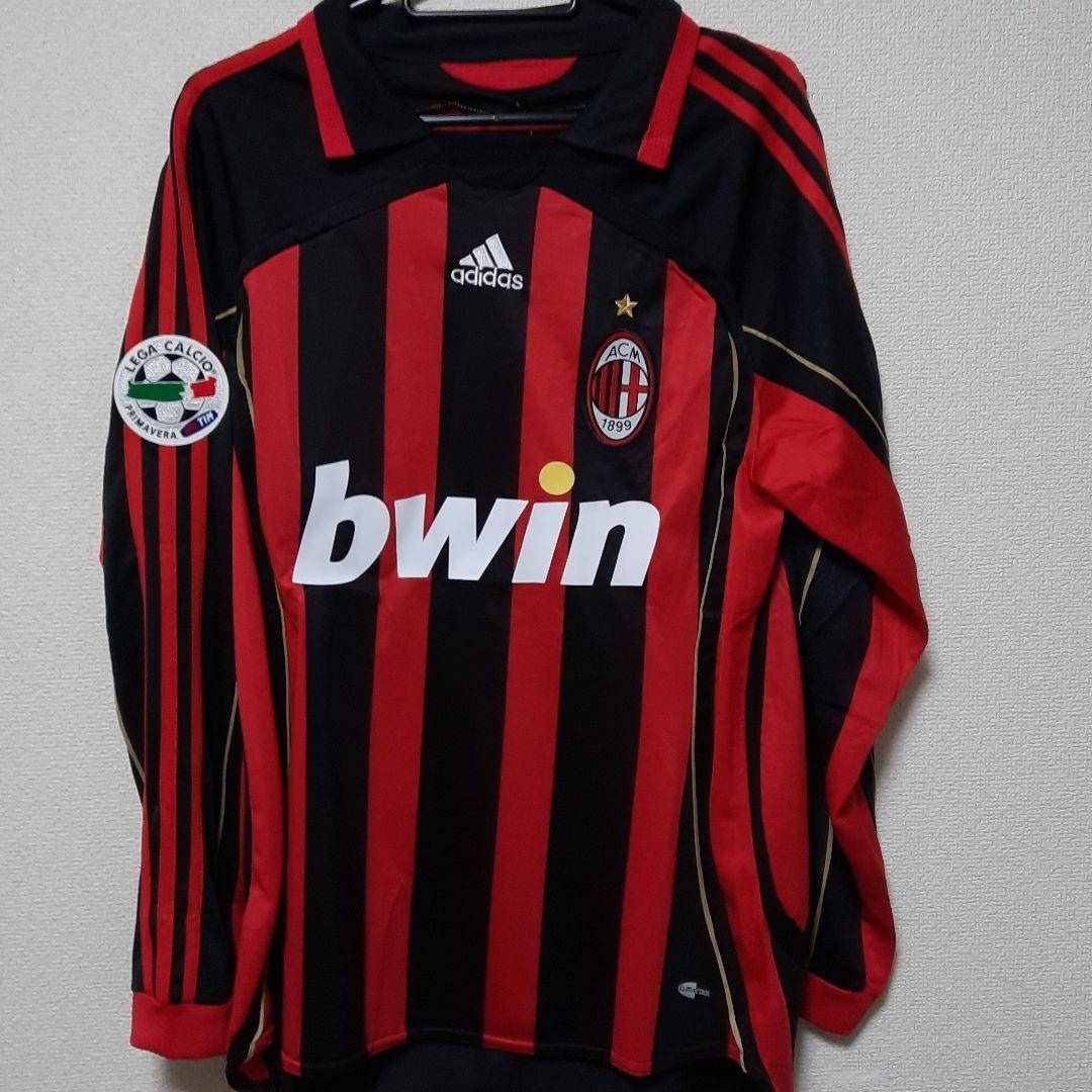 #22カカAC Milan Kaka 07/08長袖ユニフォーム